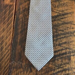 Tommy Hilfiger Gray Silk Tie
